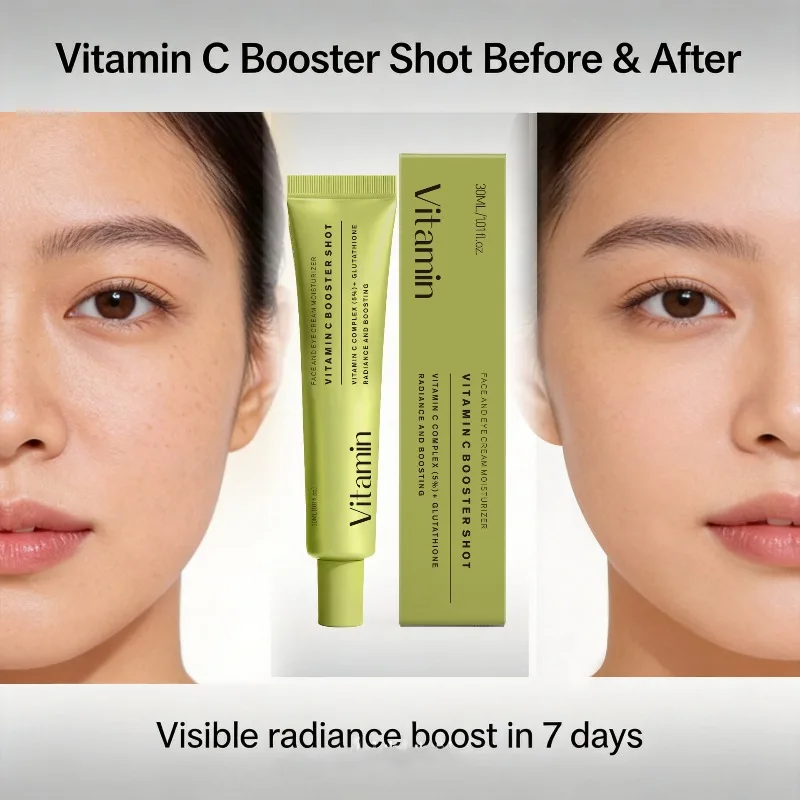 Vitamin C Booster Serum 30ml – Brightening & Antioxidant Face Treatment, With Multi-Vitamin C Complex & Glutathione