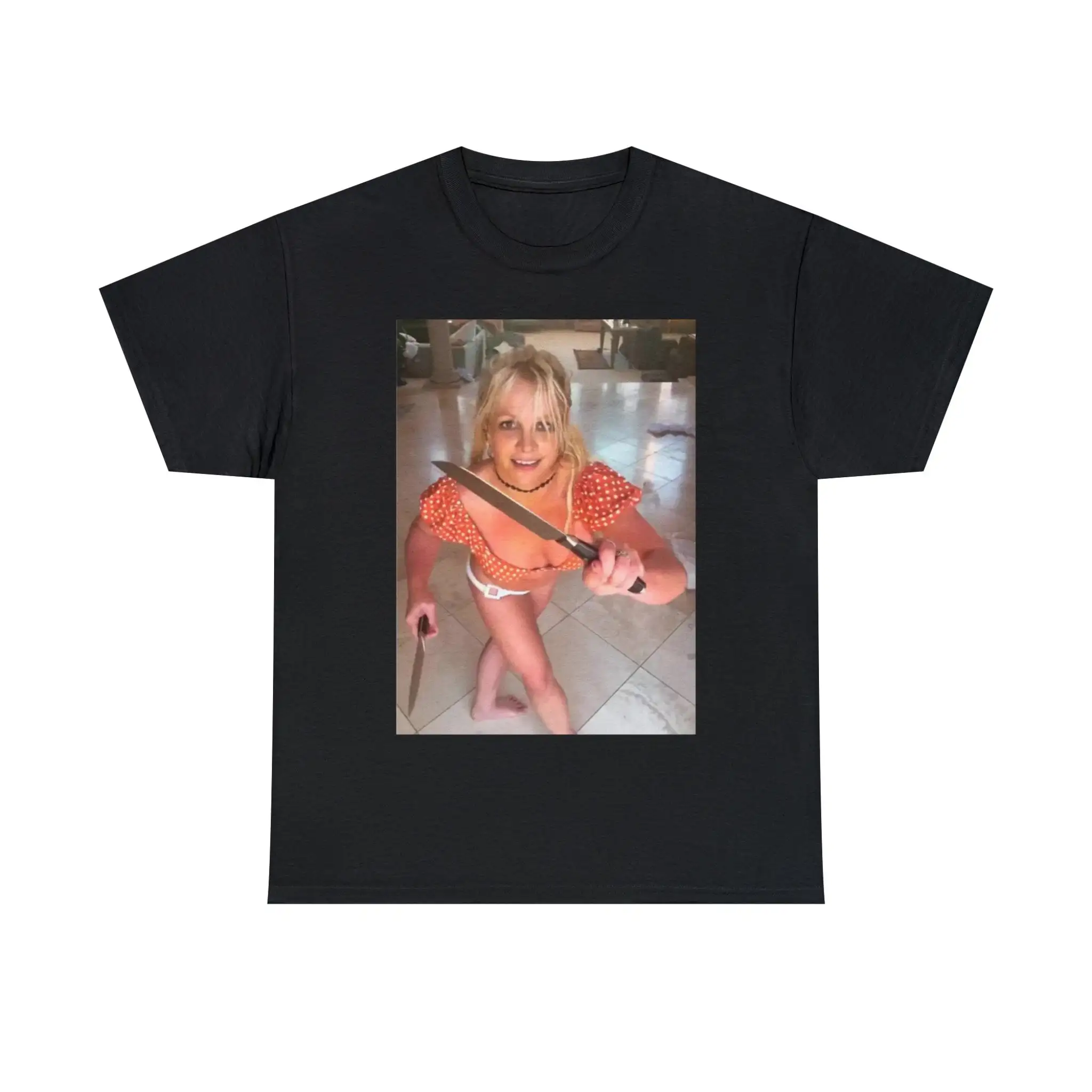 Britney Spears Dances While Holding Knives shirt