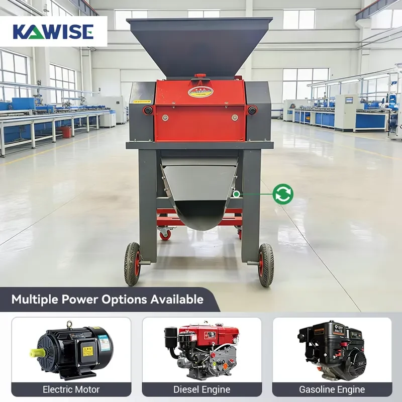 Electric Grain Cracker Machine for Cattle Sheep and Pig Farms Needing Corn Wheat Barley and Sorghum Feed Processing