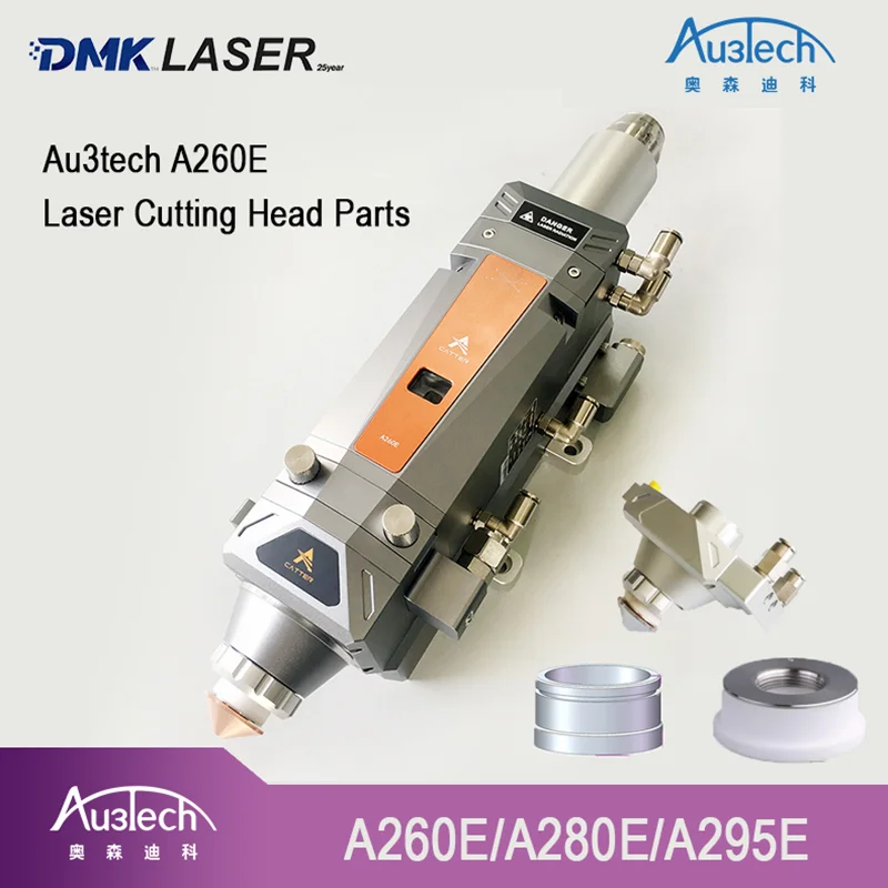 Au3tech ACutter A260E A280E A295E Laser Cutting Head Accessories Ceramic Ring Capacitive Sensor Sealing Ring Protective Lens