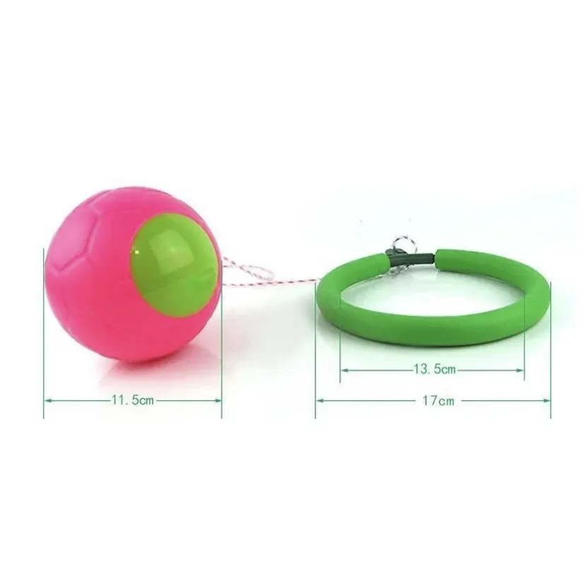 子供ジャンプボール回転ジャンプリング片足縄跳び調整バランス屋外楽しいおもちゃ遊園地スポーツセット