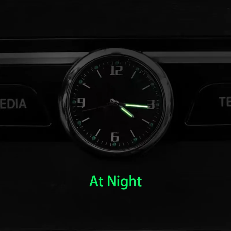 Ready To Use Central Control Clock Watch IWC For Mercedes-Benz C E-class  GLB GLC Interior Supplies Decoration