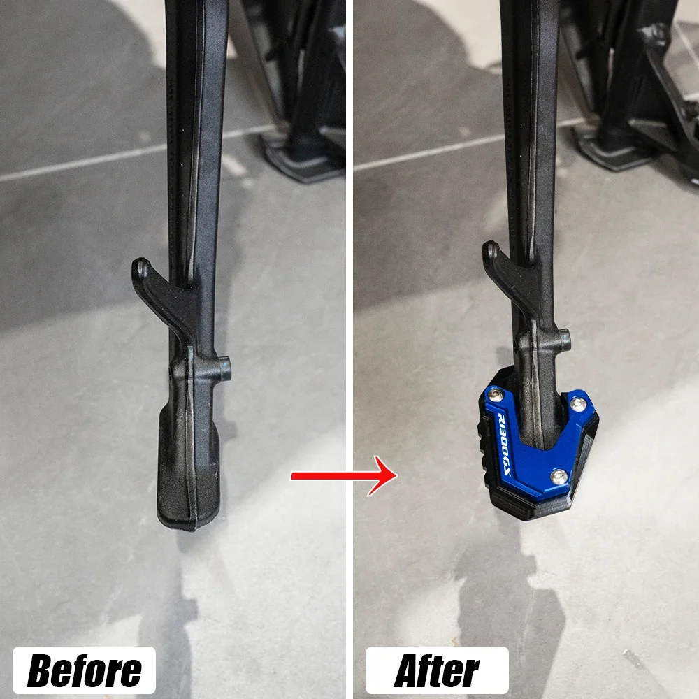 Soporte R1300 GS apto para BMW R1300GS R1300 GS opción de aventura 719 2025 soporte lateral para pie de motocicleta almohadilla ampliadora