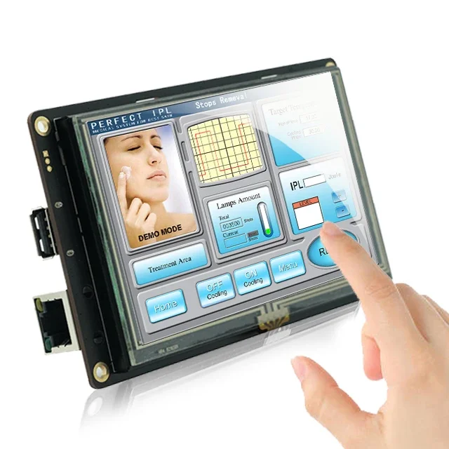 

Модуль дисплея HMI TFT LCD 3.5-10.4 дюйма с сенсорным экраном и программным обеспечением GUI на базе JSON-команд для Arduino Nano Uno r3 Esp32 S3 C3 C6 Cam