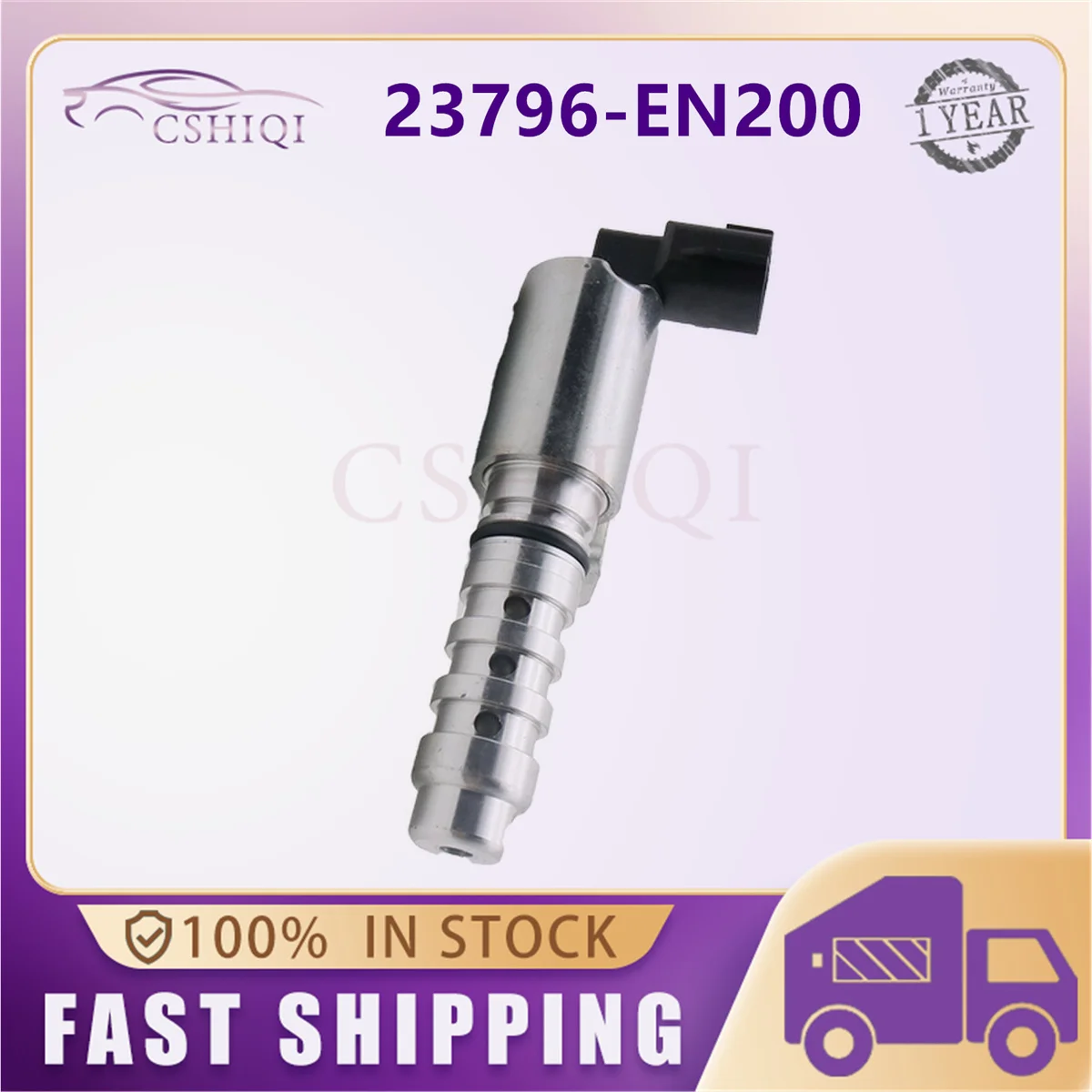 Solenoide de válvula de Control de aceite Variable 23796-EN200 VVT 23796-EN20A para Nissan Qashqai Juke NV200 Tiida Versa 23796EN200 piezas de automóvil