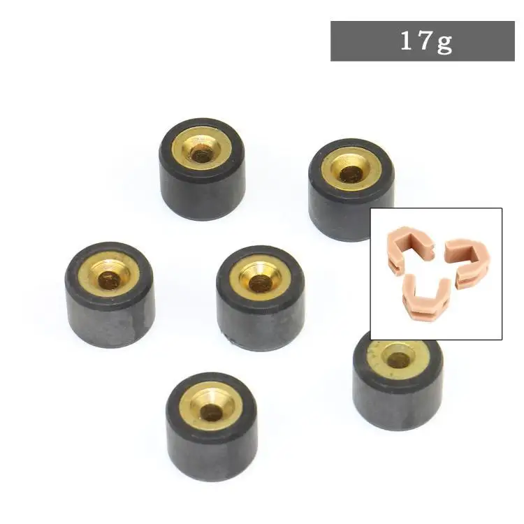 Scooter Motorcycle 152qmi 157qmj 1p52qmi Engine Gy6 125 150 Driving Wheel Front Belt Pulley Ball Variator Kit Roller 14*18mm