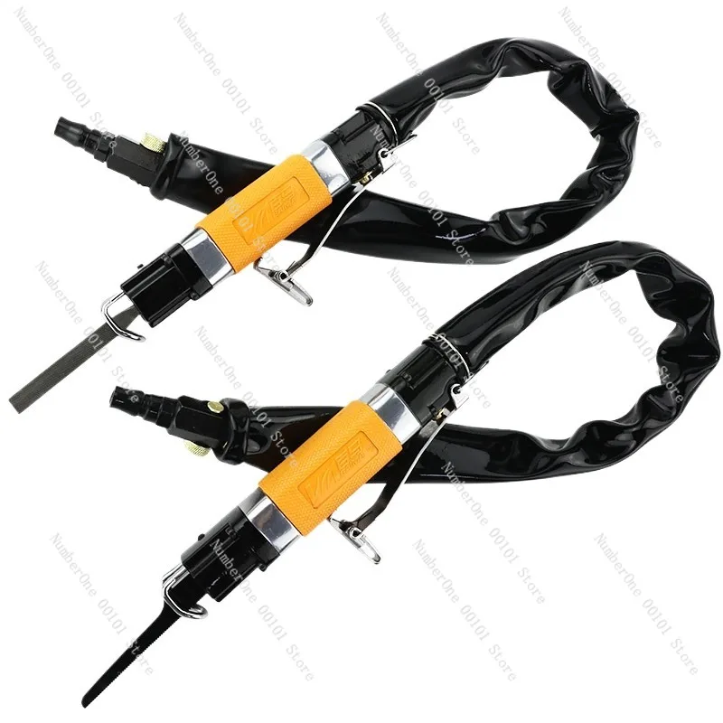 

AF5 Pneumatic File, Dual-Function Pneumatic Saw and Grinding Tool, Edge Trimming Machine for Industrial Use, Reciprocating File