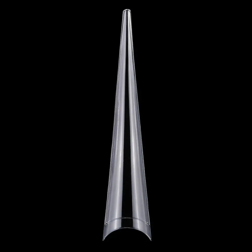Extra Long French Nail Tips 5XL Length Full Cover Acrylic Artificial False Nails Manicure Extensions For Nail Design