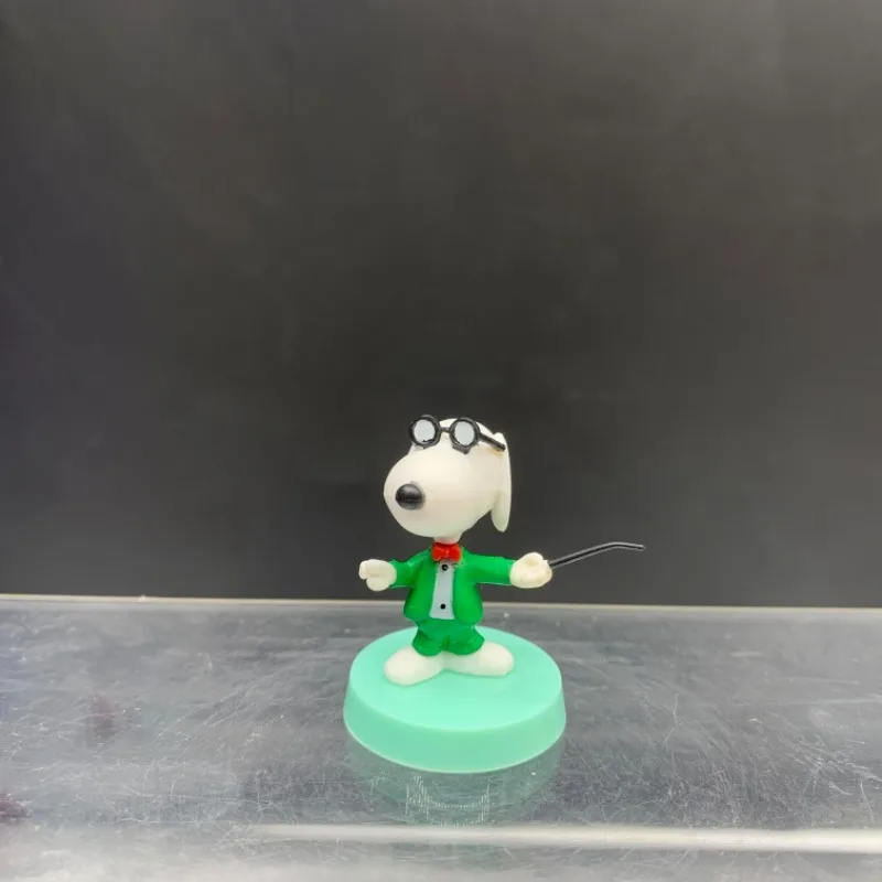 Furuta Snoppy Figure White Dog Assembly Doll Children Pretend Play Toy