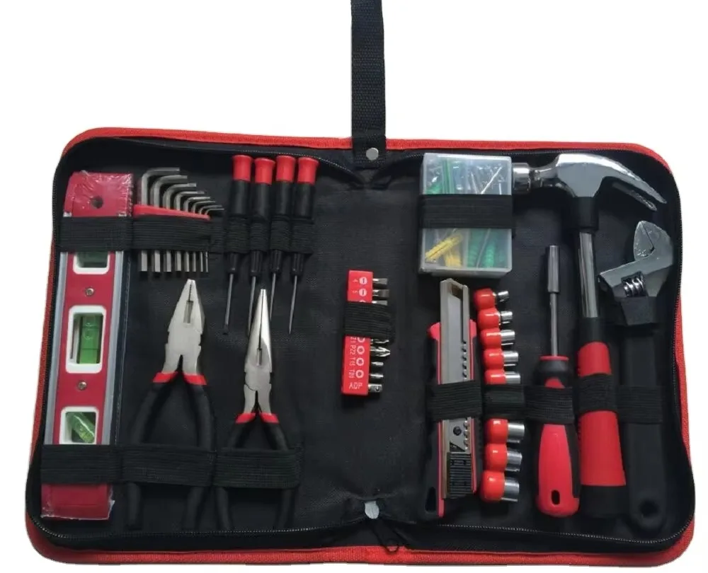STLF 100 Hot Sale Hand Repair Tool Set Bag for Home Use Tool Kit Set
