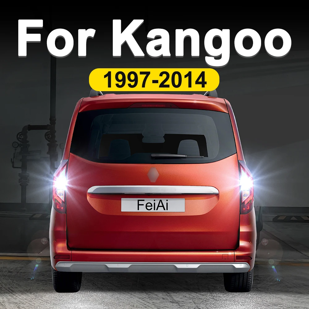 

For Renault Kangoo LED Reverse Lights Car Backup Lamp Kangoo Accessories 1997-2014 2013 2012 2011 2010 2009 2008 Back Up Bulb