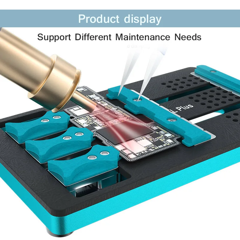 Imagem -06 - Relife Especial-shaped Motherboard Reparação Chip Fixação Design Dissipação de Calor Fixação Multi-funcional Rl601l Plus