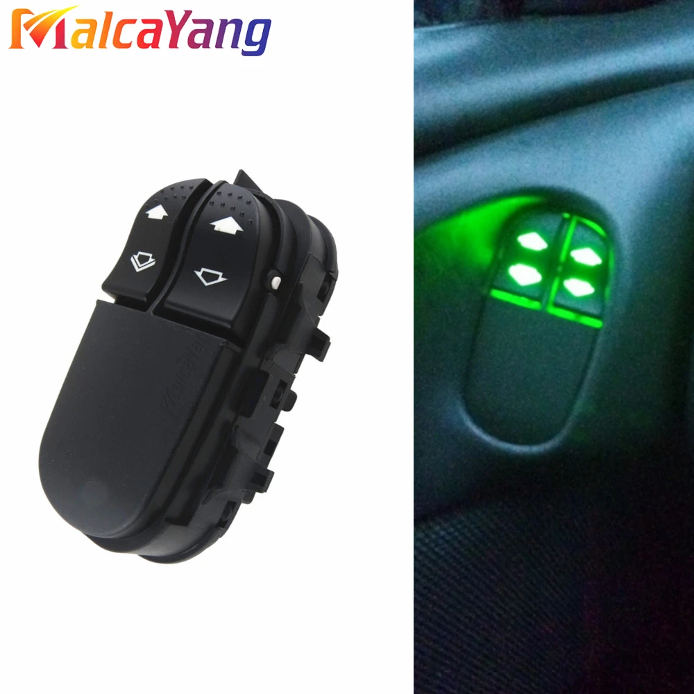 

Электрический стеклоподъемник, прочный, высококачественный, черный, YS4T14529AA, кнопка управления автомобилем для Ford Focus CAK MK1 1998-2005 гг.