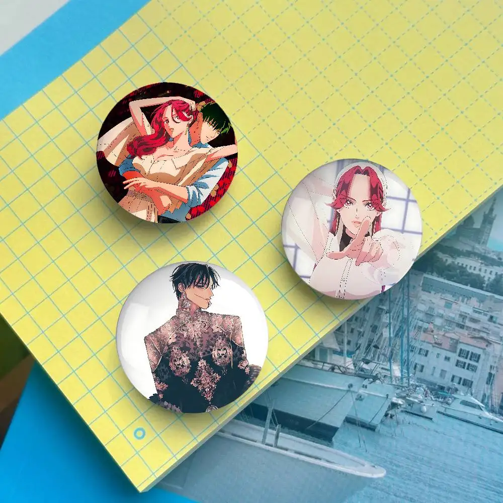 Yakuza خطيب شارات صفيح لينة زر دبوس بروش شارة معدنية مخصصة مجوهرات اكسسوارات قبعة حقيبة التلبيب