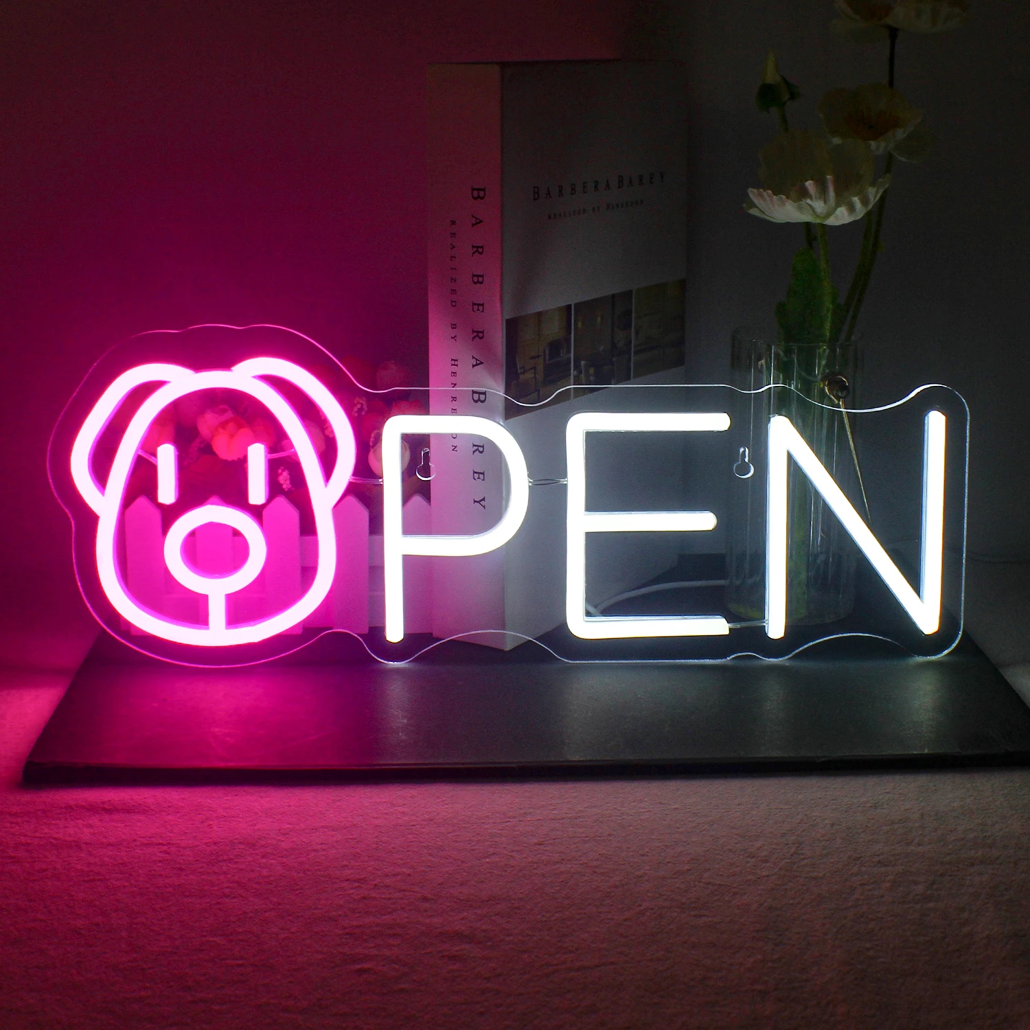 Open Neon Signs for Open Signs for Business Neon Open Led Light Sign Bar Home Store Hotel Shop Club Pet Shop Art Wall Decor