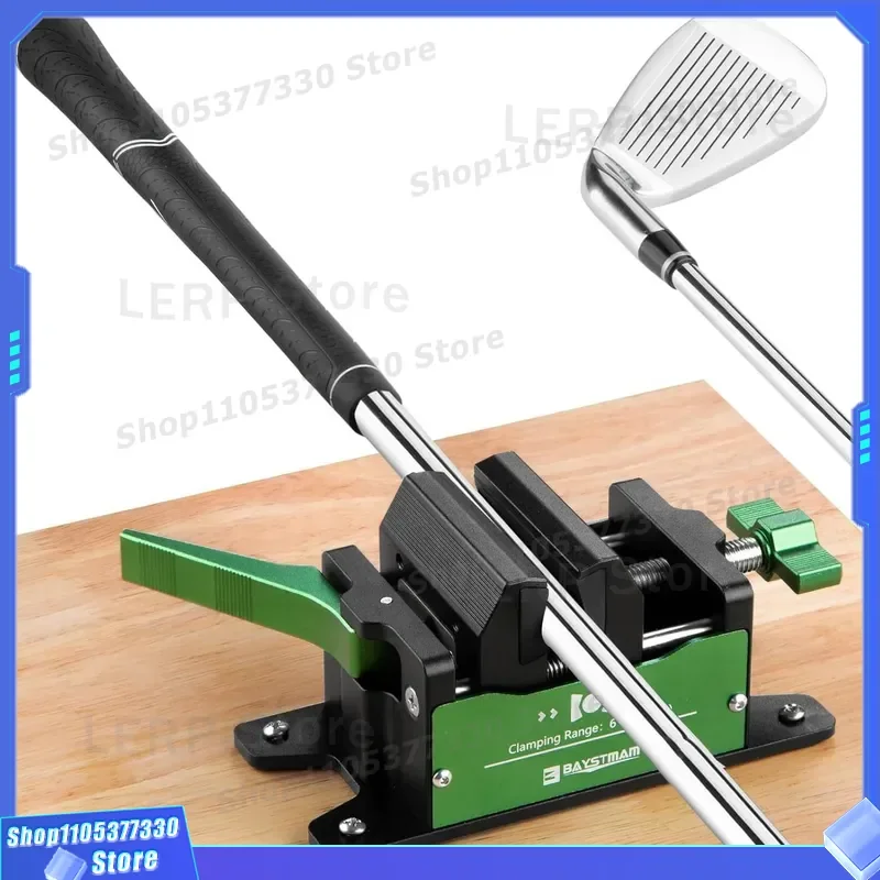 Aluminum Golf Club Vise Grip Removal Tool for Home Use Durable Metal Fixture for Replacing Grips Efficient Repair Accessory