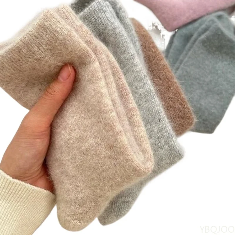 5 أزواج جديدة لخريف وشتاء قطيفة سميكة ودافئة عصرية متعددة الاستخدامات جوارب نسائية مريحة للترفيه #5