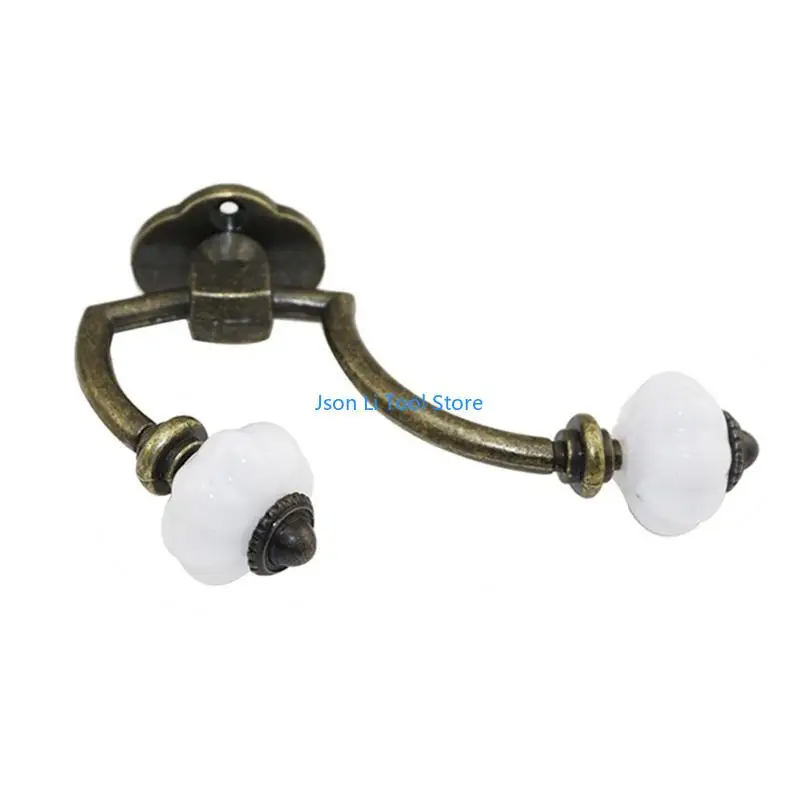 Y08D Móc áo choàng nặng Y08D Móc retro Hook trang trí tường dễ cài đặt