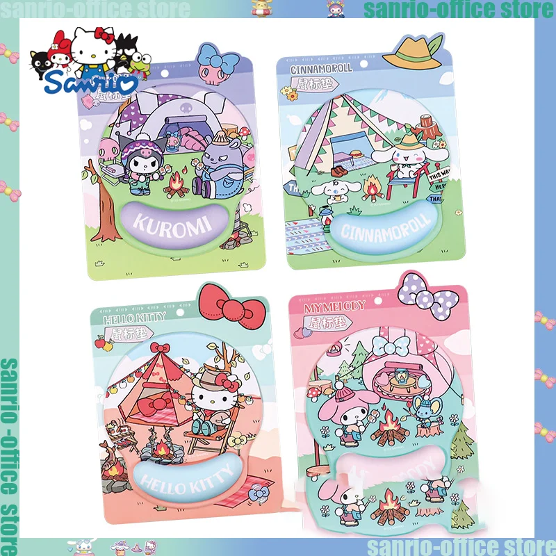 

Настольный нескользящий коврик для мыши Kawaii Sanrio Kuromi Melody Hellokitty креативный мультяшный силиконовый защитный коврик для мыши Канцтовары