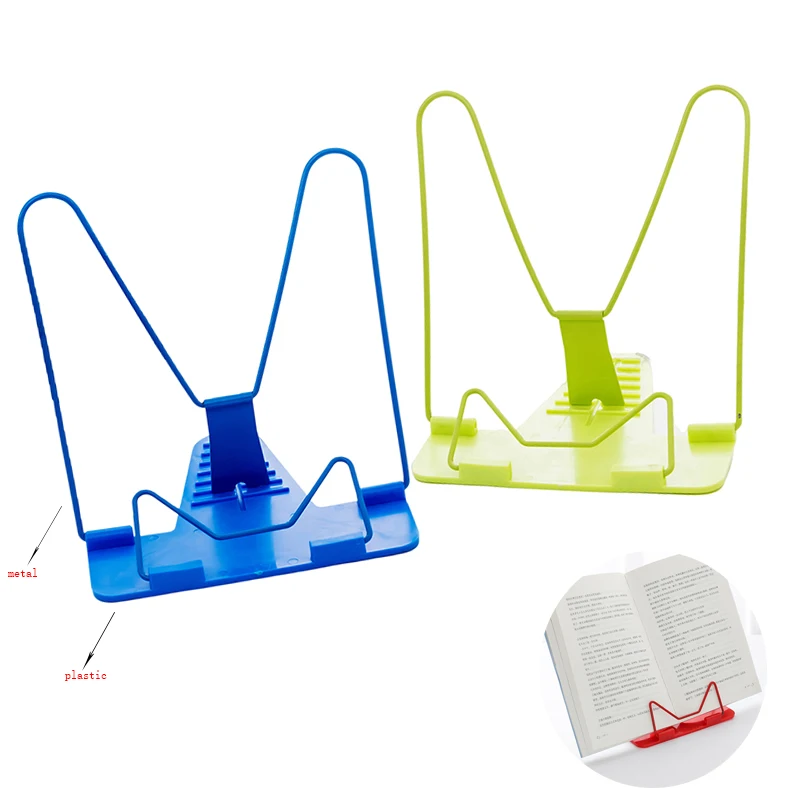 1pc Bookend Reading Stand folding simple reading support lightweight reading bookshelf