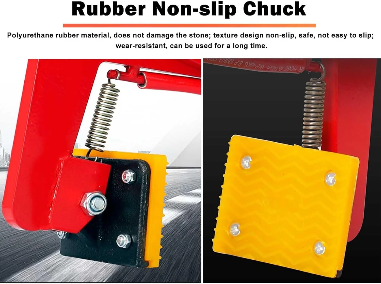 Pinze per fascette di sollevamento - Strumento di apertura a ganascia regolabile per sollevare pietre, blocchi di cemento, piastre di alluminio e metallo S