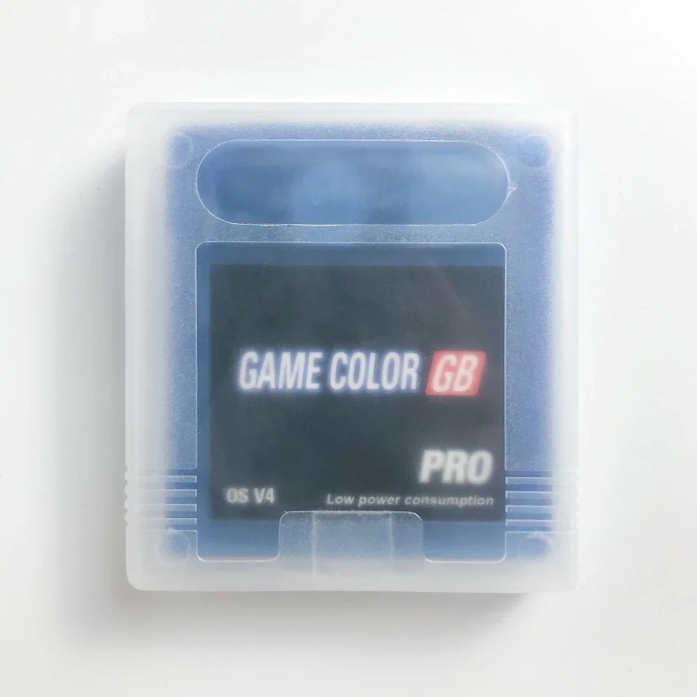 GB GBC Flash-Kartusche Kompatibel mit Game Boy, Game Boy Color und Game Boy Advance 8GB Micro-SD-Karte Menü-Rückkehr-Taste