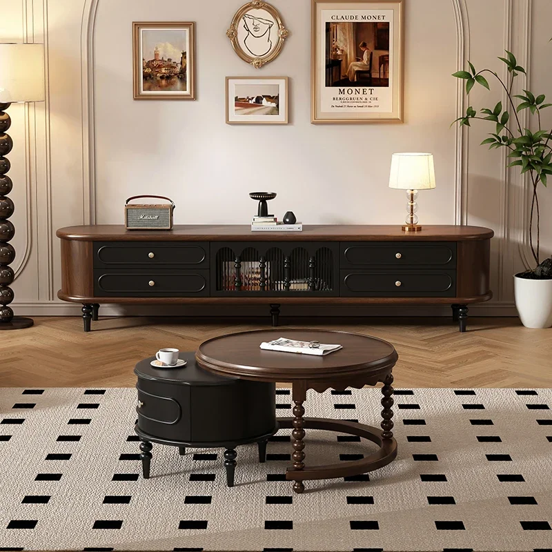 Organizer Mobile Tv Stands Living Room Display Luxury Mid Century Tv Table Minimalist Wood Storage Muebles Trendy Furniture