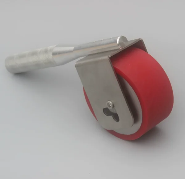 Hand‑held Silicone Pressure Roller Manual Press Wheel Tool For Vinyl Wrap Wallpaper Sticker Lamination Application