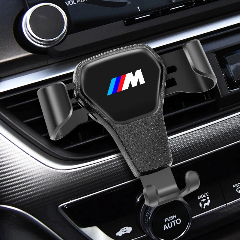 Soporte para teléfono de coche con clip para salida de aire para BMW M Performance E46 E90 F10 F30 X3 F20 E60 E70 E39 E36 E87 X7 E92 E91 E28