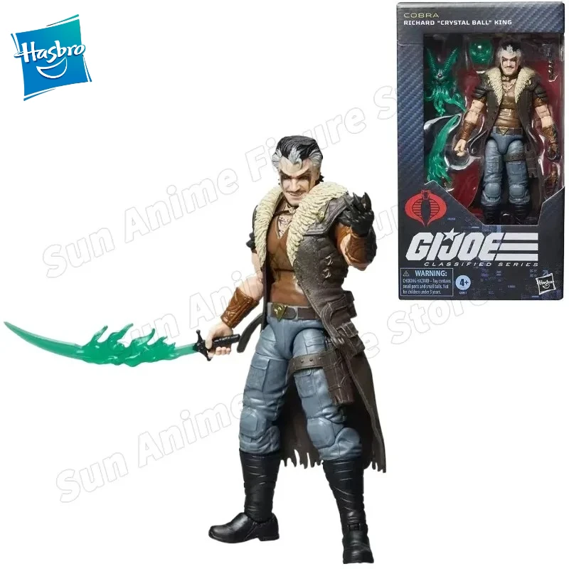 New Original Hasbro GI Joe Classified Series #159 Richard Crystal Ball King Action Figure  Toys Gifts Model