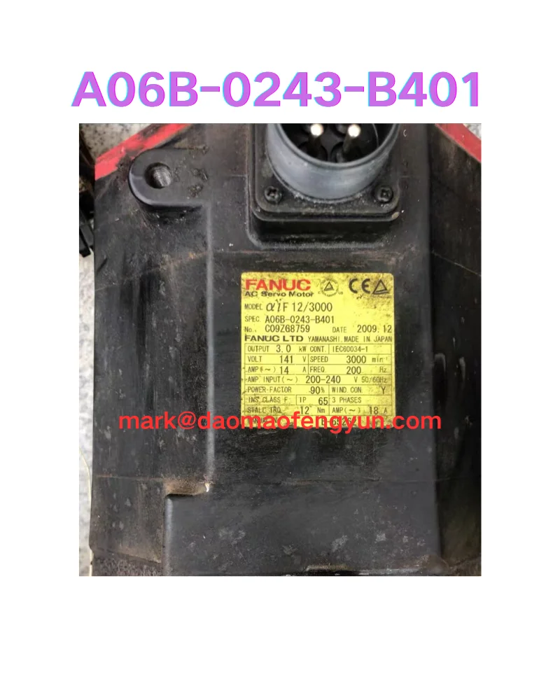 

A06B-0243-B401 Used Servo Motor Test OK