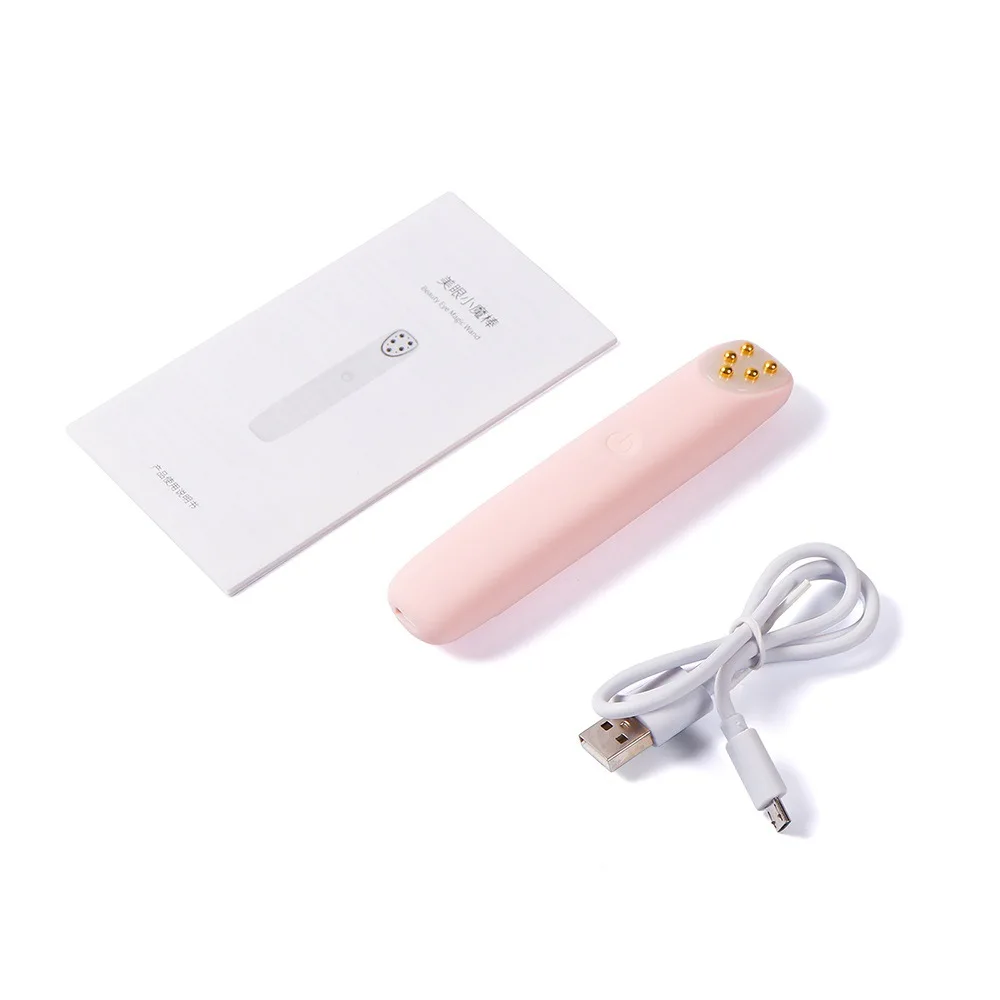 

Multi-function RF Vibration Beauty Eye Pen Ultrasonic Beauty Little Magic Wand Instrument RF Eye Massage Beauty Instrument