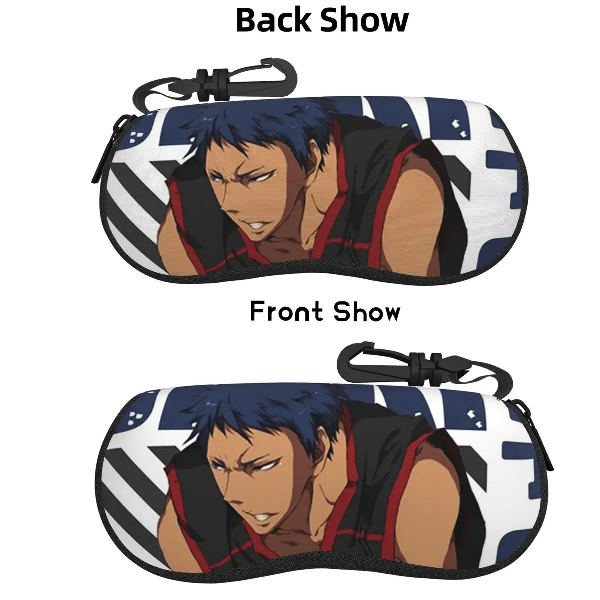 

Harajuku Basketball Kuroko No Basket Basuke Kaijo Shell Чехол для очков Защитная коробка для солнцезащитных очков Женская и мужская мягкая сумка для очков