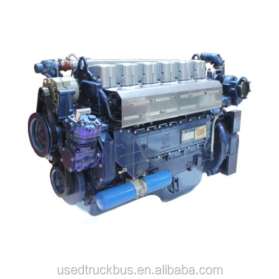SINOTRUK HOWO Spare Parts WEICHAI WP10.240 WP10.380E32 DHP10Q0772*01 380HP Truck Diesel Engine