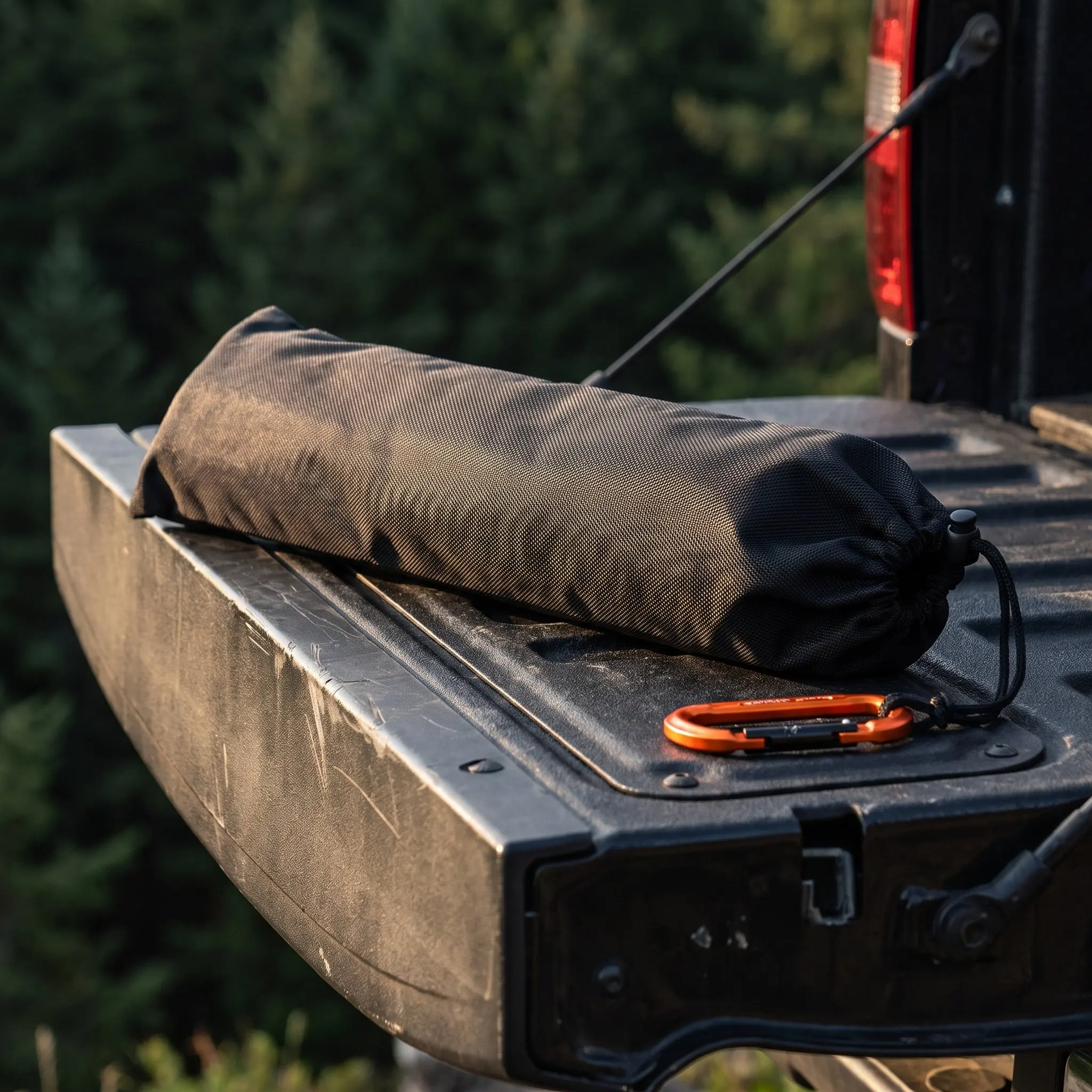 4Pcs Tent Pole Carry Bag Black 32x5 Camping Outdoor Tear-Resistant Organizer Bag Drawstring Storage Hiking Pole Holder Trekking