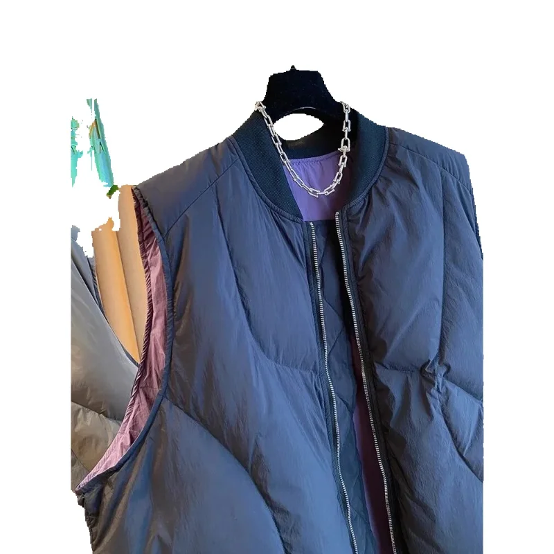 Korea Chic Premium Minority Coat Women Loose Casual Parkas Slim Elegant Vests Hot Sell Bread All-match Casual Chaqueta