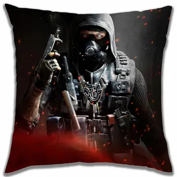 使命召喚抱枕裝飾靠墊沙發裝飾枕客廳裝飾枕套 45*45 靠墊套 40*40 6 最佳銷售 使命召喚週邊商品 - №5