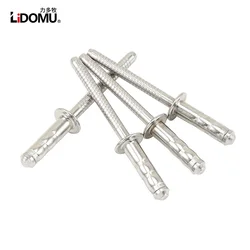 500pcs Stainless Steel High Strength Multi-grip Capability Blind Rivet