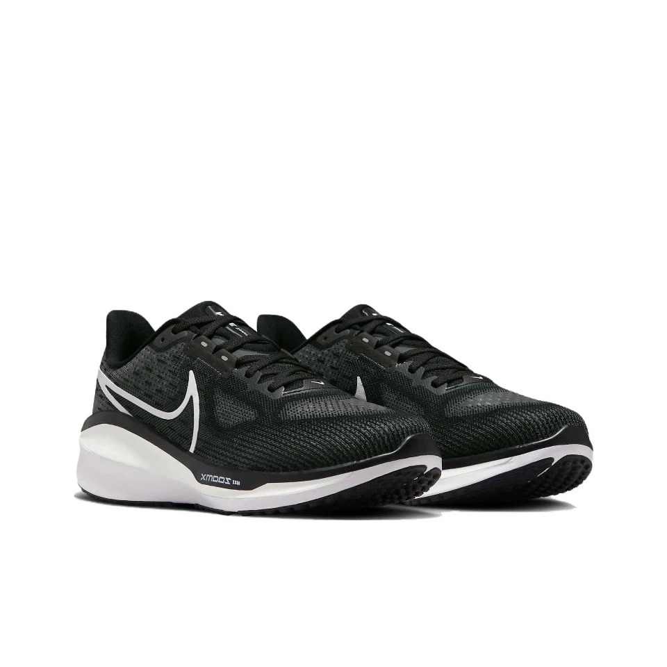 Original Nike Vomero 17 Black White color Unisex Men and Women Running Casual Marathon Professional Breathable Shoes FB1309-004