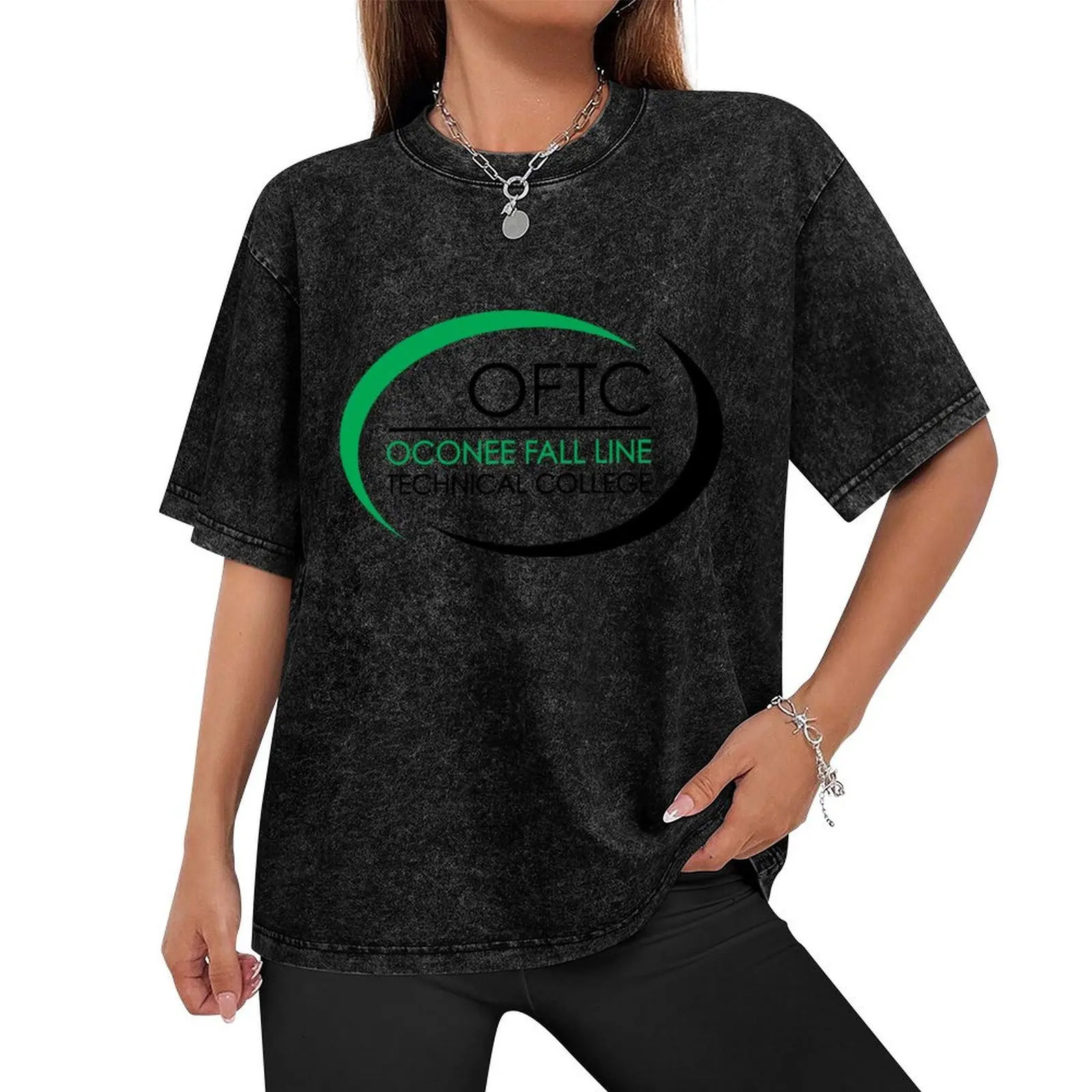 OFTC(Oconee Fall Line Technical )College Logo1 T-Shirt oversized Funny t-shirt men clothings