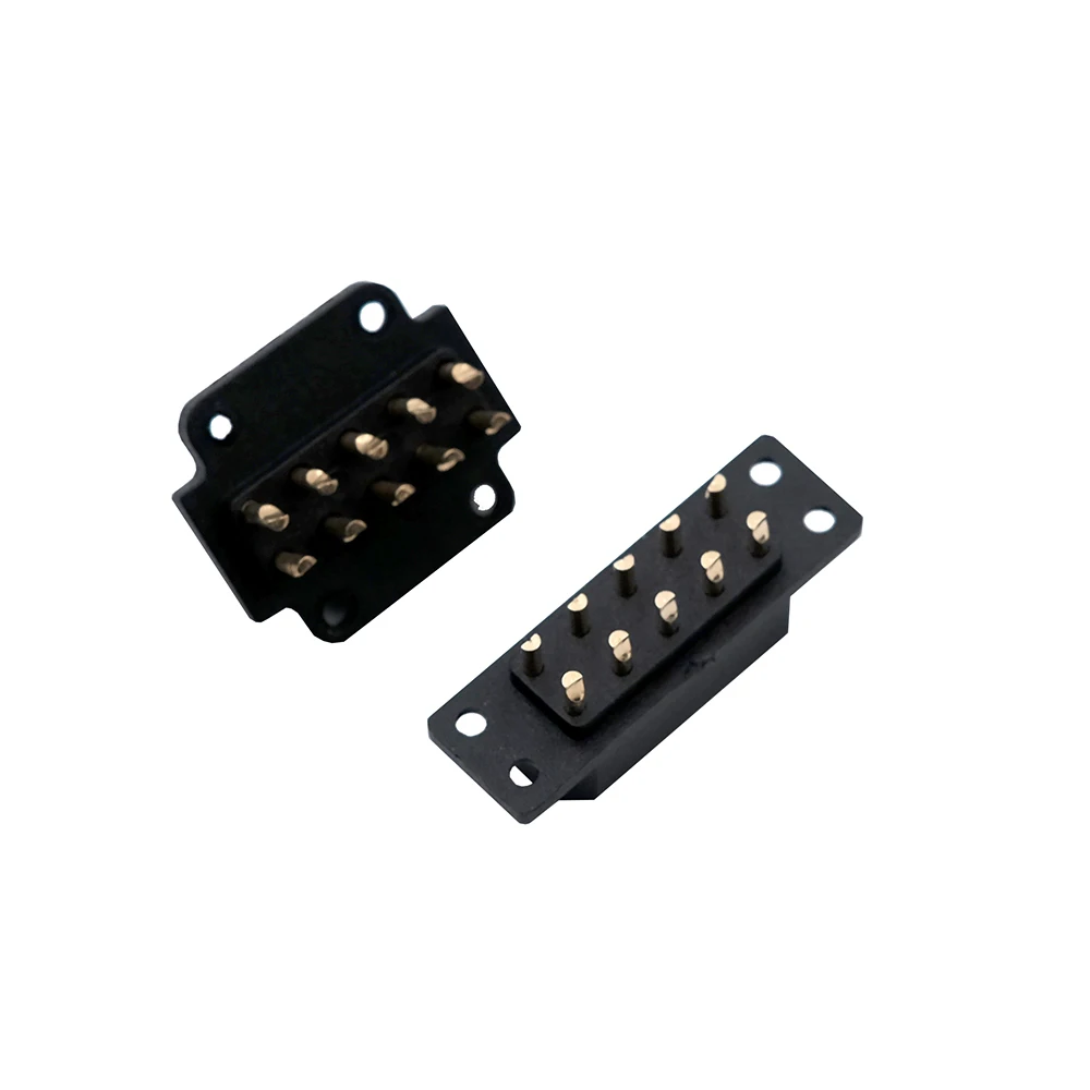 1Pair MPX10 Steering Gear Quick Release Connector Multi Wire Servo Extension Plug Male Female for DIY RC Turbine Jet Aircraft