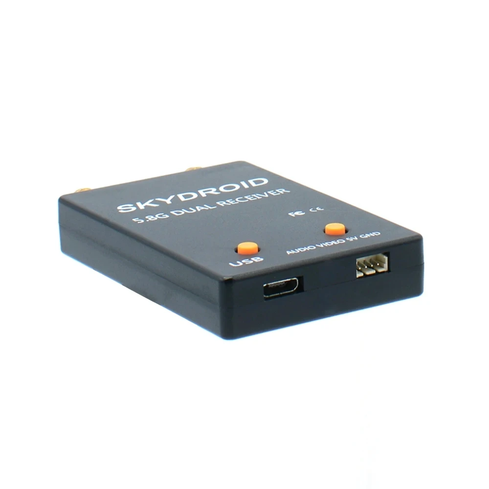Skydroid 5.8ghz 150ch Fpv استقبال Uvc 5.8g المزدوج استقبال هوائي مزدوج Otg الهاتف الذكي للهاتف أندرويد Rc أجزاء الطائرة بدون طيار