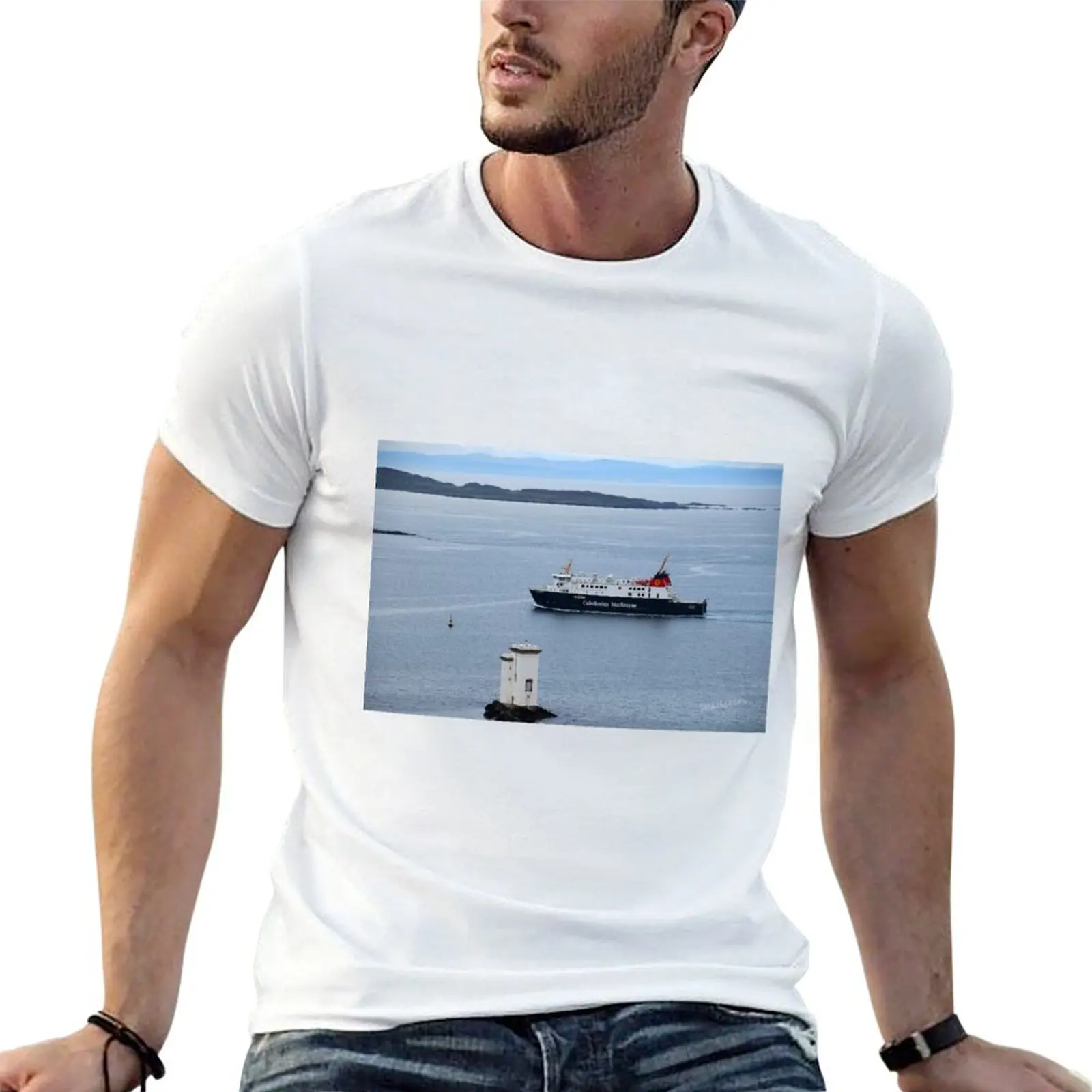MV Finlaggan T-Shirt vintage anime shirt summer top t shirts for men graphic