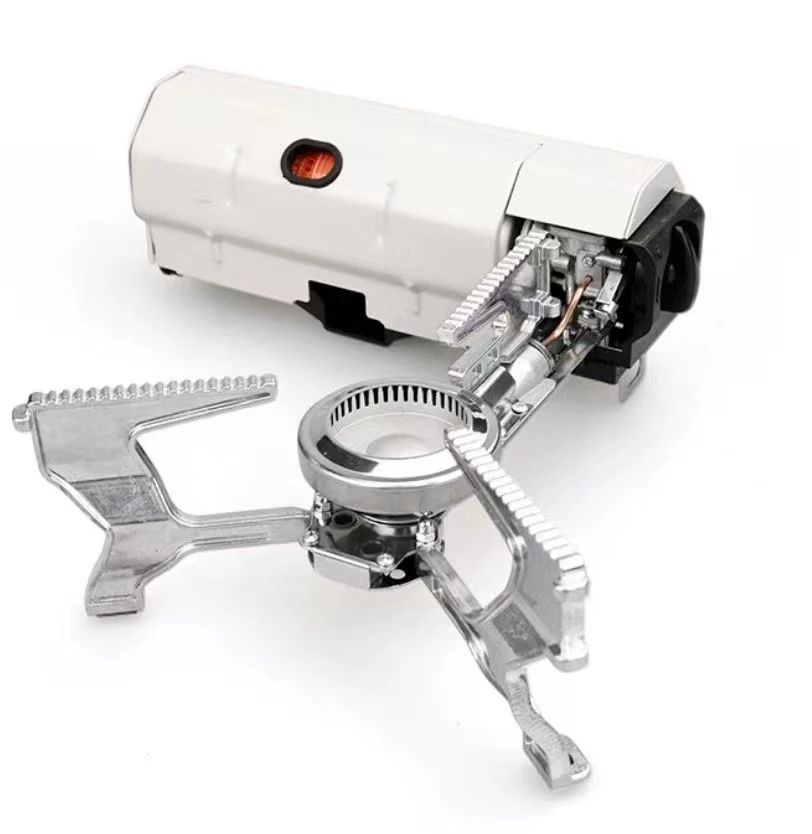 

Портативная газовая складная кассета для кемпинга на открытом воздухе, супер плита, походная посуда, горелка 3800 Вт, газовая плита для кемпинга