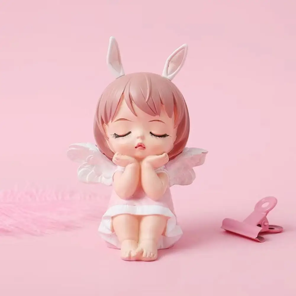 Подия и вечеринка, ПВХ, аниме-фигурка, топпер для торта, сделай сам, лайщий торт, украшение для девочек, красочный топпер для торта с ангелом для дома