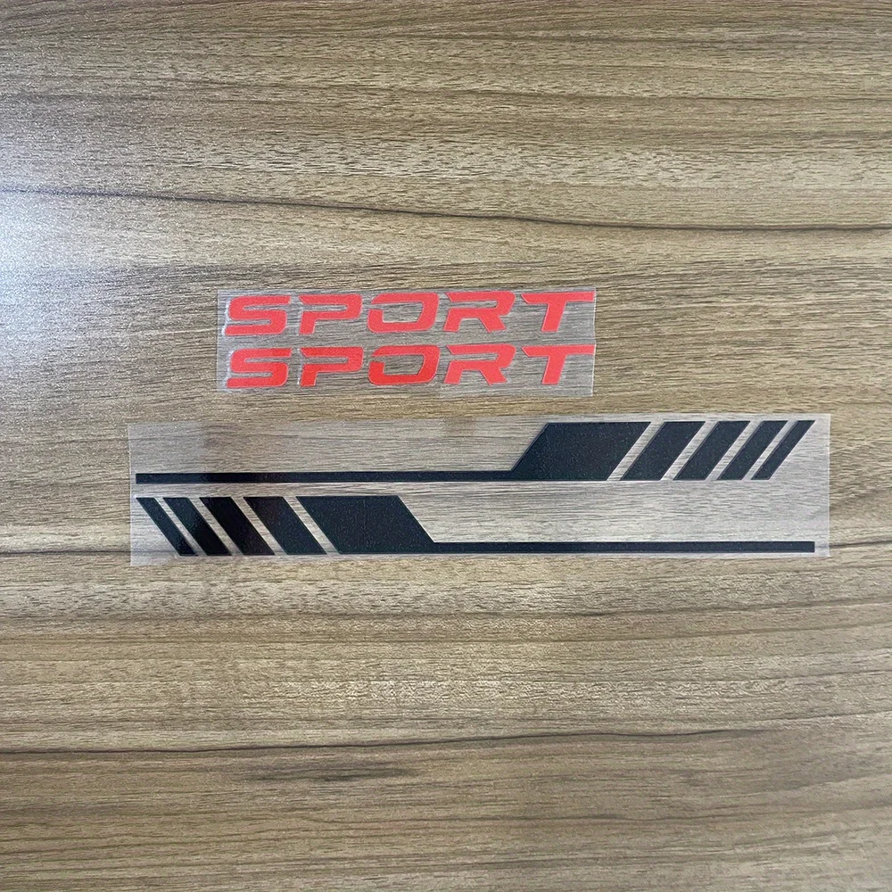 Stylish Sport Diagonal Stripe Car Door Stickers