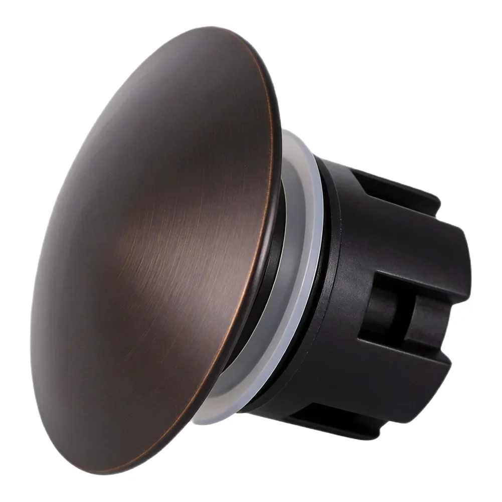 66mm Basin Waste With Push Button Click Clack Drain Stopper For Bathroom Sinks And Bathtubs Brass Material Replacement