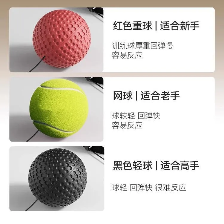 Boxing reaction ball speed ball dodge Sanda training equipment boxing head-mounted target equipment image 3