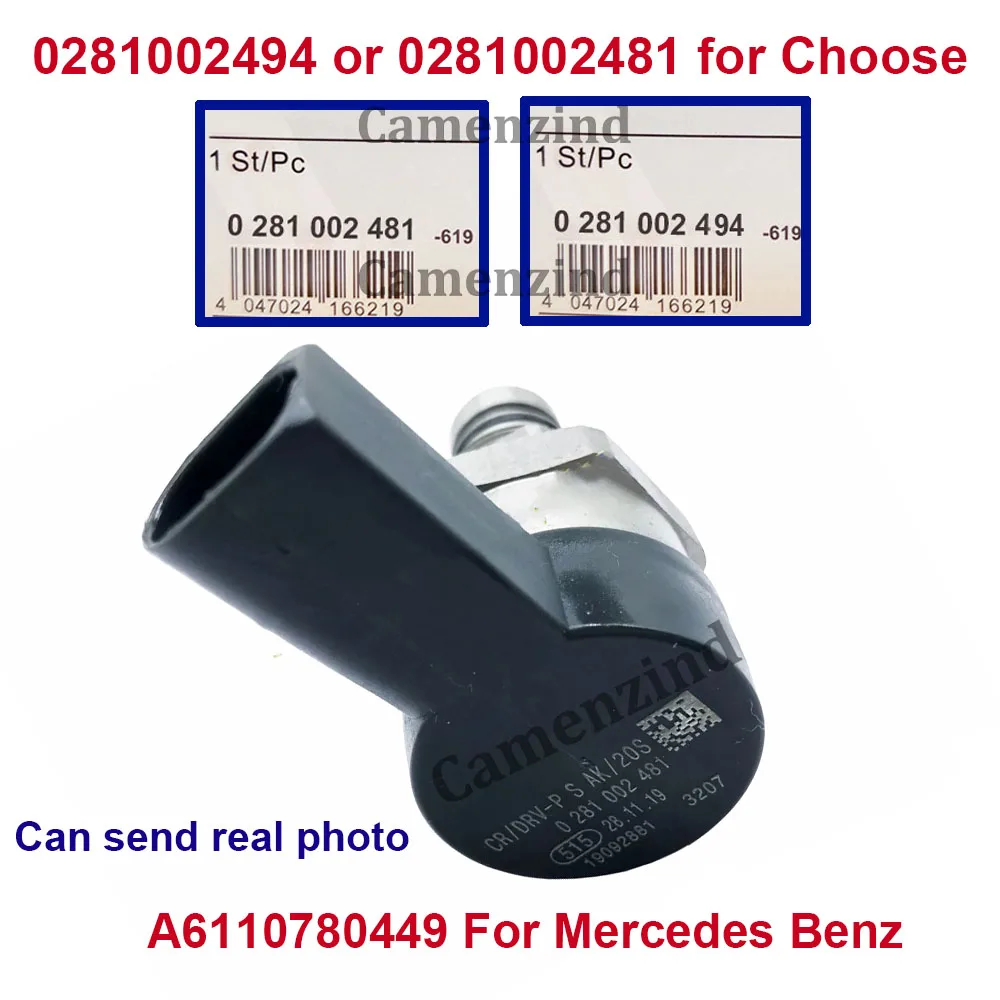 

New 0281002481 0281002494 A6110780449 Common Rail Solenoid Valve DRV Valve For BMW 1 3 Series E87 E90 Mercedes-Benz E-CLASS W211