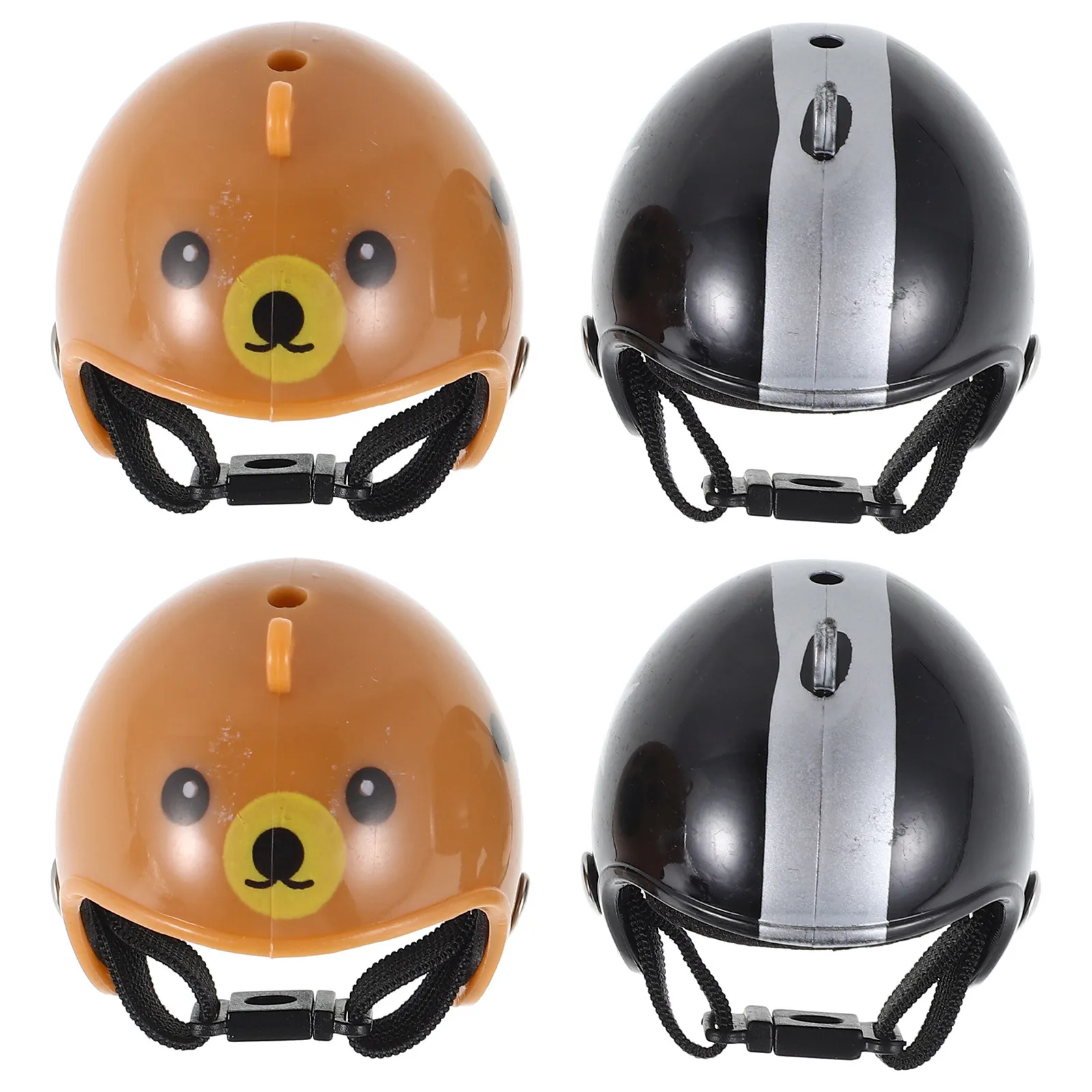 

4pcs Chicken Adjustable Weatherproof Pet For Hens Small Birds Uv Rain Protection Headwear Costumes Accessories For